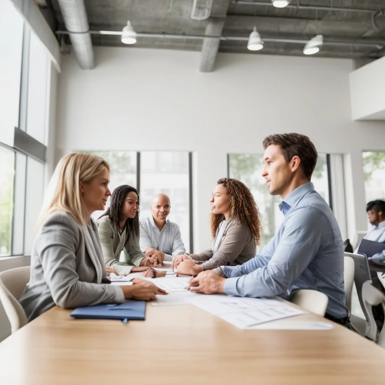 参加者同士が交流する様子